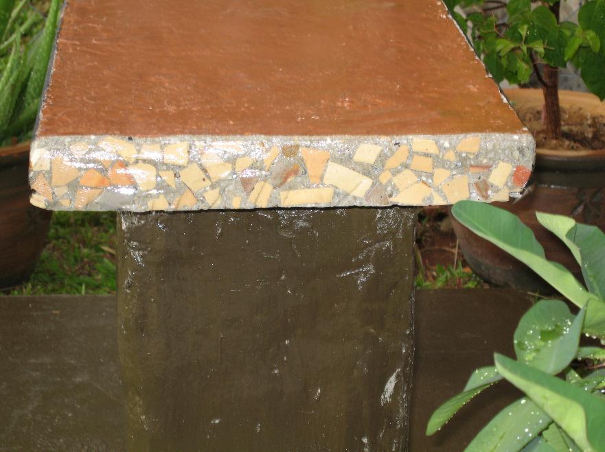 Concrete ceramic waste slab (CCWS) was fabricated by mixing the composition of cement and ceramic waste. The ceramic waste will act as coarse aggregate in the mixture.