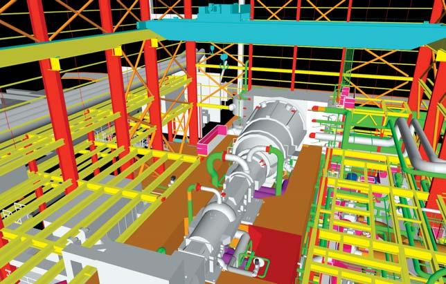 Gas Turbines and Combined Cycle Plants We apply sophisticated 3-D modelling tools to produce highly integrated, detailed plant designs.