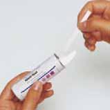 20 > Further information in our brochure Simply rapid (W 242101) Merckoquant Merckoquant it s that simple! 1. Merckoquant test strips couldn t be easier to handle. 2. The reaction zones are wetted with the solution to be tested simply by dipping them briefly into the liquid sample.