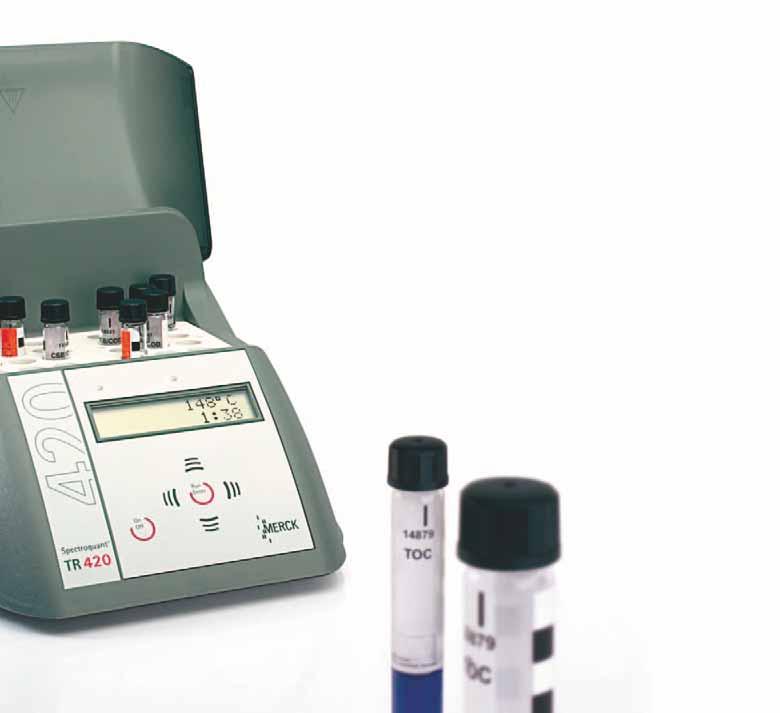 70 > For further information see website: Spectroquant sample preparation Simply comfortable thermoreactors Developed in practice for practice, we offer a system of thermoreactors that fulfils every