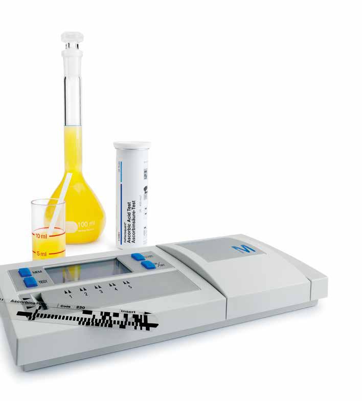 Reflectoquant Take your test further Reflectometric measurements Can t take your sample to the lab for testing? Then take your lab to the sample with the Reflectoquant system.