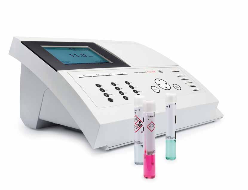 Spectroquant Pharo spectrophotometers Expand your measurement possibilities Program your own methods, record spectra or kinetic profiles, and make multi-wavelength measurements.