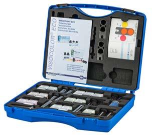 Reagent cases for special applications Compact laboratories for mobile analysis MACHEREY NAGEL reagent cases are flexible tools for all areas of water and soil analysis.