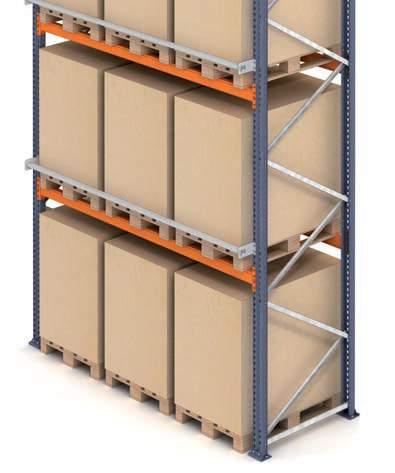 Protective mesh in the passageways Positioning profile Located on the top of the rack in such a way that ensures the