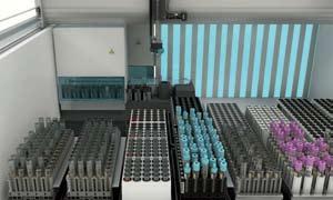 sample capacity: up to 1,200 tubes Up to 8 configurable output drawers In total up to 41 sorting targets can be defined Parallel sample sorting and archiving can