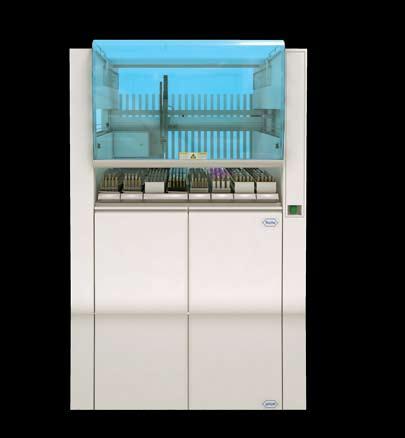 (filled or partly filled) with racks can be changed while the system is running The following Roche sample carriers are supported: cobas 6000 tray with Hitachi 5