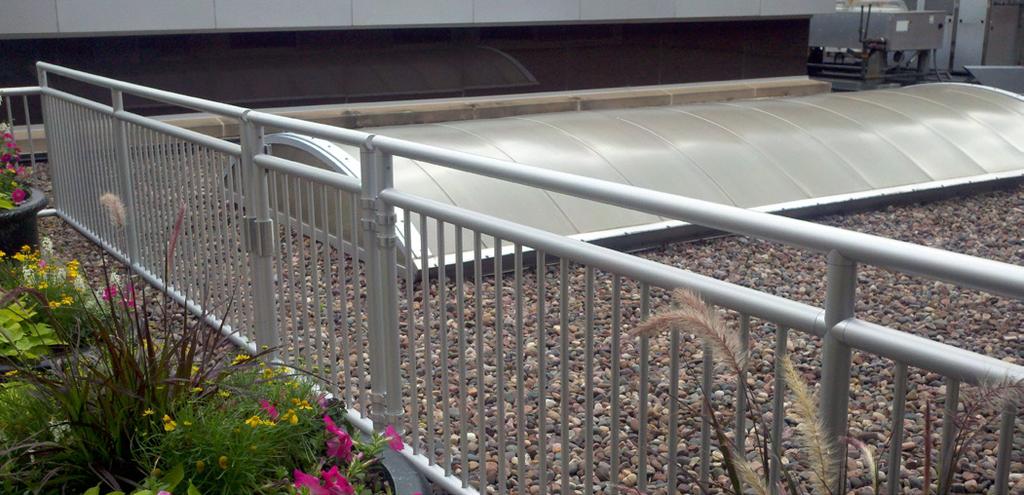 All of our handrail meets OSHA and IBC standards. Incorporate style with safety at a fraction of the cost of stainless steel.
