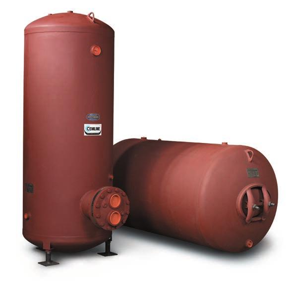 CST Series STONESTEEL Water Storage Tanks for Hot and Cold Water Storage Hot Water Generators STONESTEEL is a registered trademark of