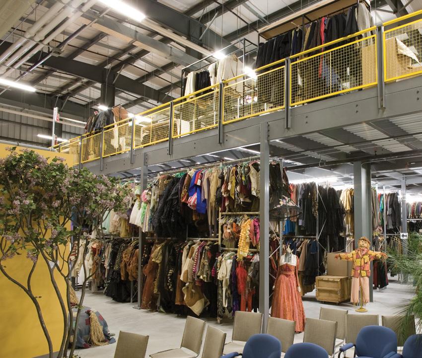 Theatre Storage Never miss a cue with Cogan mezzanines for theatre costume and prop storage. Guaranteed to steal the show!