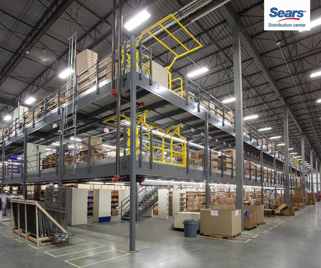 Online Distribution Center Stock and ship a massive amount of inventory quickly and efficiently. Cogan multi-level mezzanines are designed for high volume.
