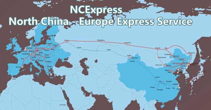 NCExpress I via Manzhouli Platform Port of Lading : Changchun, China