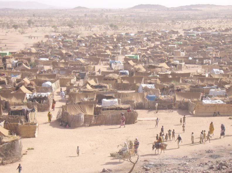 Darfur, refugee camp