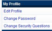 Page 62 of 86 CHANGE PASSWORD PROCESS OVERVIEW From My Profile, select Change Password. Enter Old and New Passwords page will display. Type current password in the Old Password field.