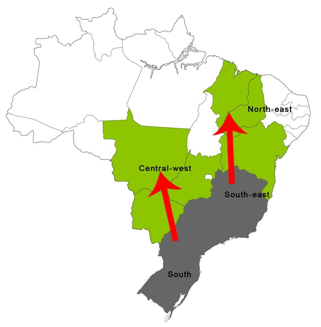 Brazil best policy practices Cerrado (Central-west of Brazil) was regarded as unfit for farming nobody thought these soils were ever going to be productive (Norman Borlaug, 2010).