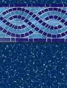 Mosaic Light Blue SANTA