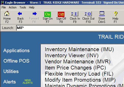 TVR Member Promotions/On-Deal Items Modify Item Promotion (MIP) Delete Items that you