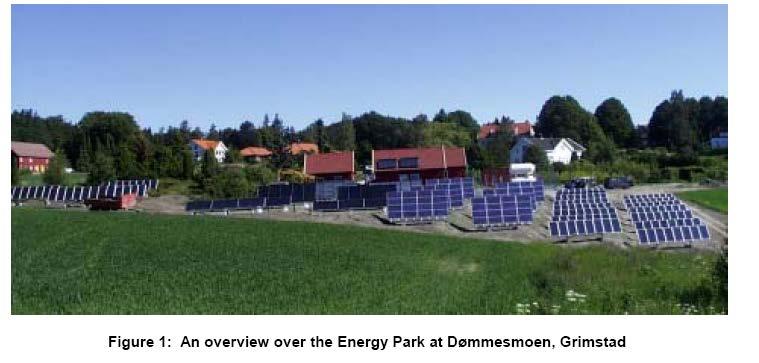2. GENERAL DESCRIPTION The Energy Park is financed by the Norwegian Water Resources and Energy Directorate, the Energy Efficiency Centres of Agder, Agder Energy, Norsk Hydro Electrolysers, and HiA.