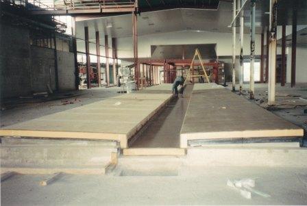 is installed onto the floor and the lining extended up the walls and through penetrations Applications in Aust