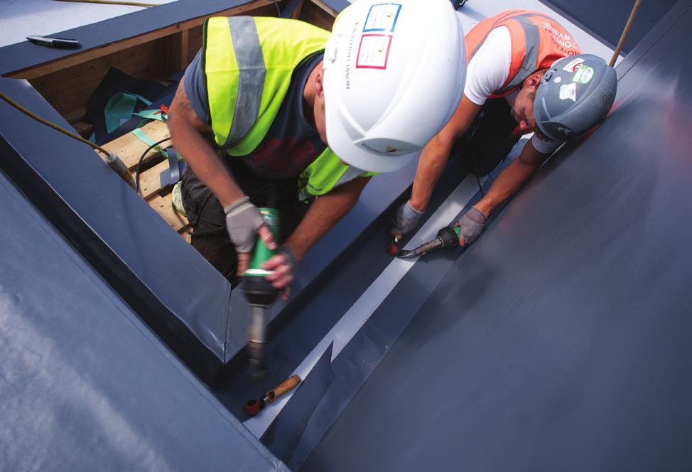 DESIGN AND SPECIFICATION Following a detailed inspection of the existing roof, the following design factors should be established: The required u-value of the roof The extra loading to the existing