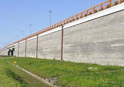 TEnax t-block: DESIGN SERVICE Whether your project is an embankment, a landfill, a highway or a retaining wall, TENAX carries out feasibility studies and application suggestions with the assistance