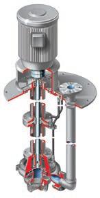 2000 m (6560 ft) Pressures to 200 bar (2900 psi) PVXM (OH3) Vertical In-Line Flows to 500 m 3 /h (2200 gpm)