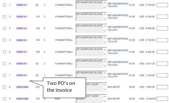 5. Click Generate Invoice. The second packing list will be added to the invoice with the first packing list.