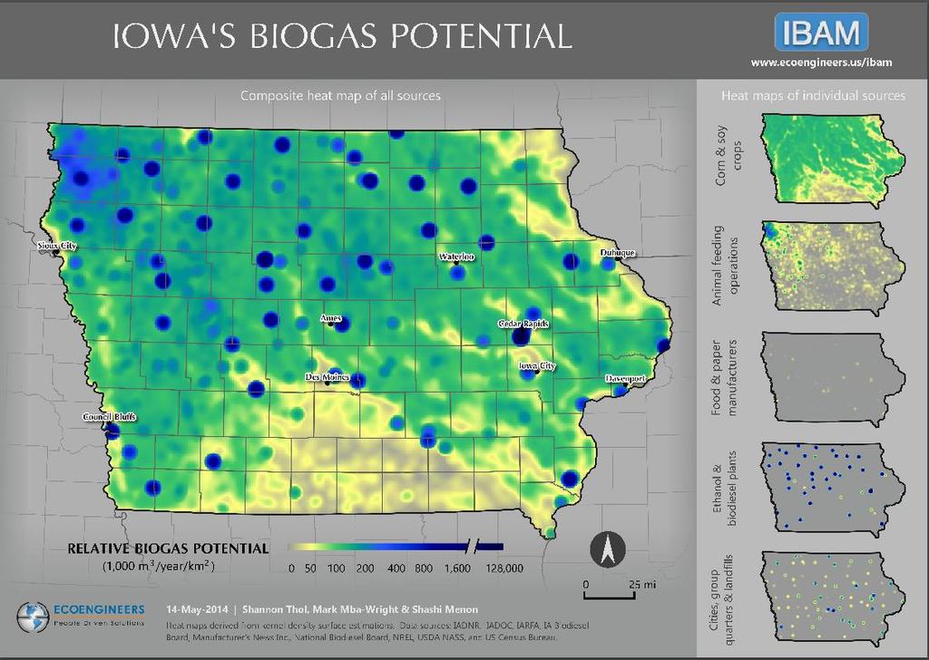 Related Effort: Iowa Biogas Asset Mapping (IBAM)