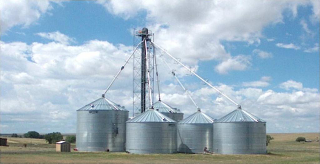 METROGROFarm Support Facilities Grain Bins Five grain bins