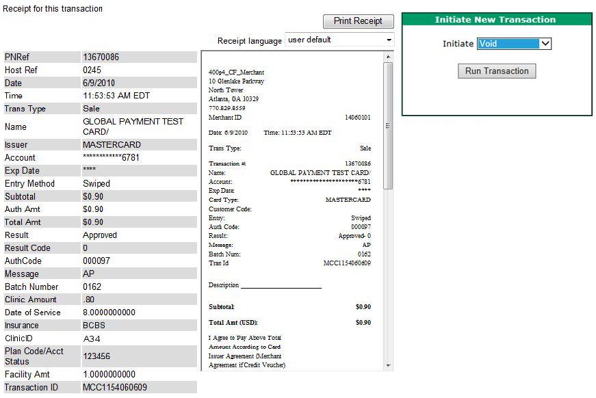 Viewing Custom Fields Custom fields display in detailed transaction information and on XML and Tab Delimited Reports.