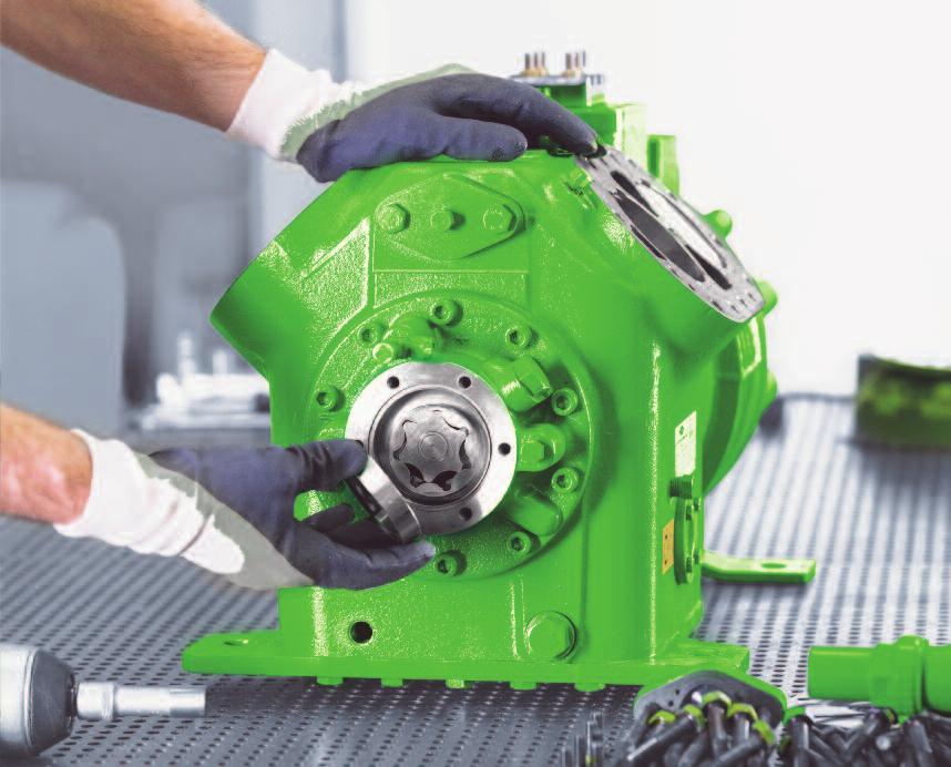 Once the decision to repair the compressor is taken the Green Point technician will begin the structured process of repair.