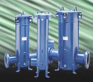 Since the coalesced liquid drains continuously from the filter cartridges as rapidly as it is collected, the filters have an unlimited capacity for liquid removal.