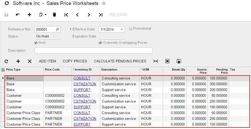 Lesson 23: Customer Prices 170 2. b.