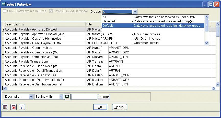 The new data driller organization tool in Sage Pro 2010 allows you to access your favorite data drillers quickly and easily, significantly