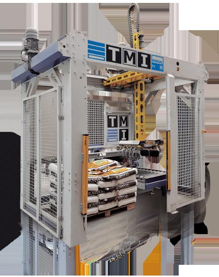 Hybrid palletiser is a combination of