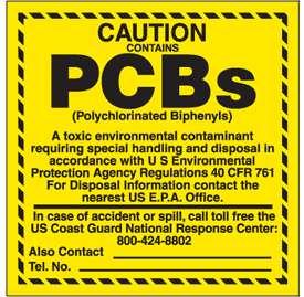 Federal EPA Regulations The disposal and cleanup requirements for PCBcontaminated building