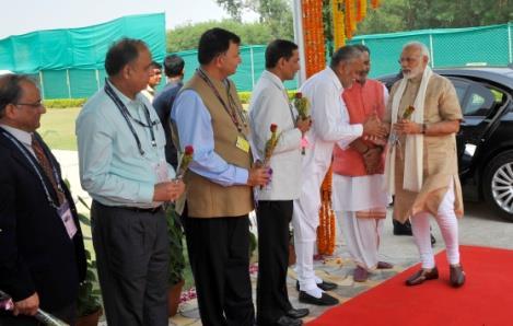 Reception of Shri Narendra Modi, Hon ble Prime Minister of India