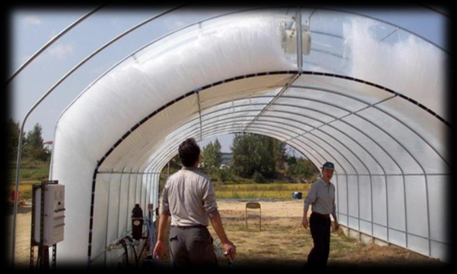 TECHNOSERA TECHNOSERA Newest Technology Green House Due to patented unique isolation technology, ETFE most effective greenhouse film and