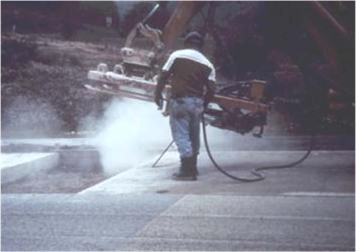 Silica Exposure Control Avoid dry sweeping and