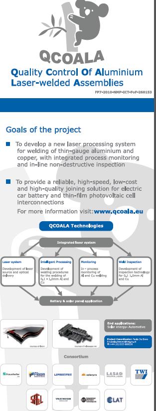 Figure 4 Example of QCOALA banner to disseminate the project.