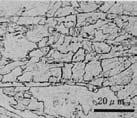 In all cases, the microstructure is controlled to granular bainitic ferrite or a mixed microstructure with bainitic ferrite, and virtually no differences in the microstructure depending on the