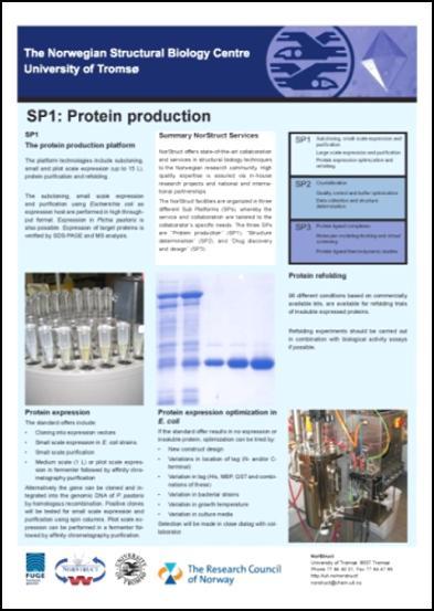 instrumentation from protein