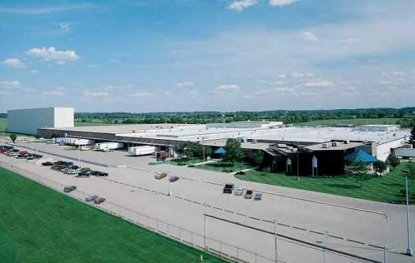 The Urbana plant, USA State-of-the-art logistical centre for the US market High-tech production of