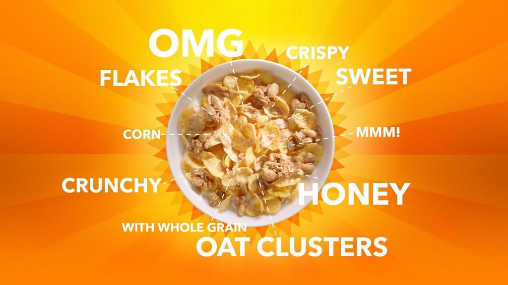 This. Is. Everything. Campaign Honey Bunches of Oats is the brand that celebrates the ultimate in...everything. Because HBO is more than just different from other cereals.