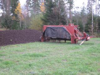 STORAGE AND PROCESSING MANURE Before manure was spread to fields direct from manure storage