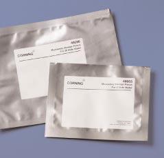 Each pouch comes affixed with a 3" x 4" white marking label. Microarray Storage Pouches Ordering Information Cat. No.