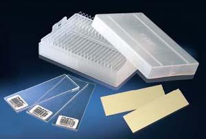 Microarray technology Typically a glass slide with cdna or oligo Printed by robot or