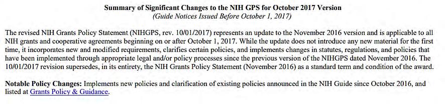ICH GCP E6(R2): NIH Status Sec. 4.1.15.