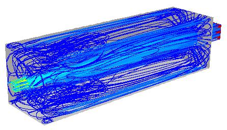 Modelling has been done using FLUENT NOx post-processor for calculation of thermal and prompt NOx formation for the TSN burner.