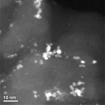 126 García et al. electrodes. For comparison, representative images of the nanoparticles on the E-Tek commercial catalyst are shown in Fig. 3.