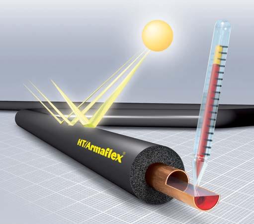 HT/ARMAFLEX HT/Armaflex is a flexible, closed cell EPDM rubber insulation material with resistance to UV radiation